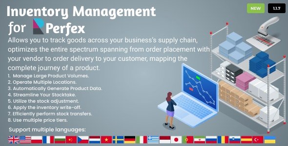 Inventory Management module for Perfex CRM v1.3.9